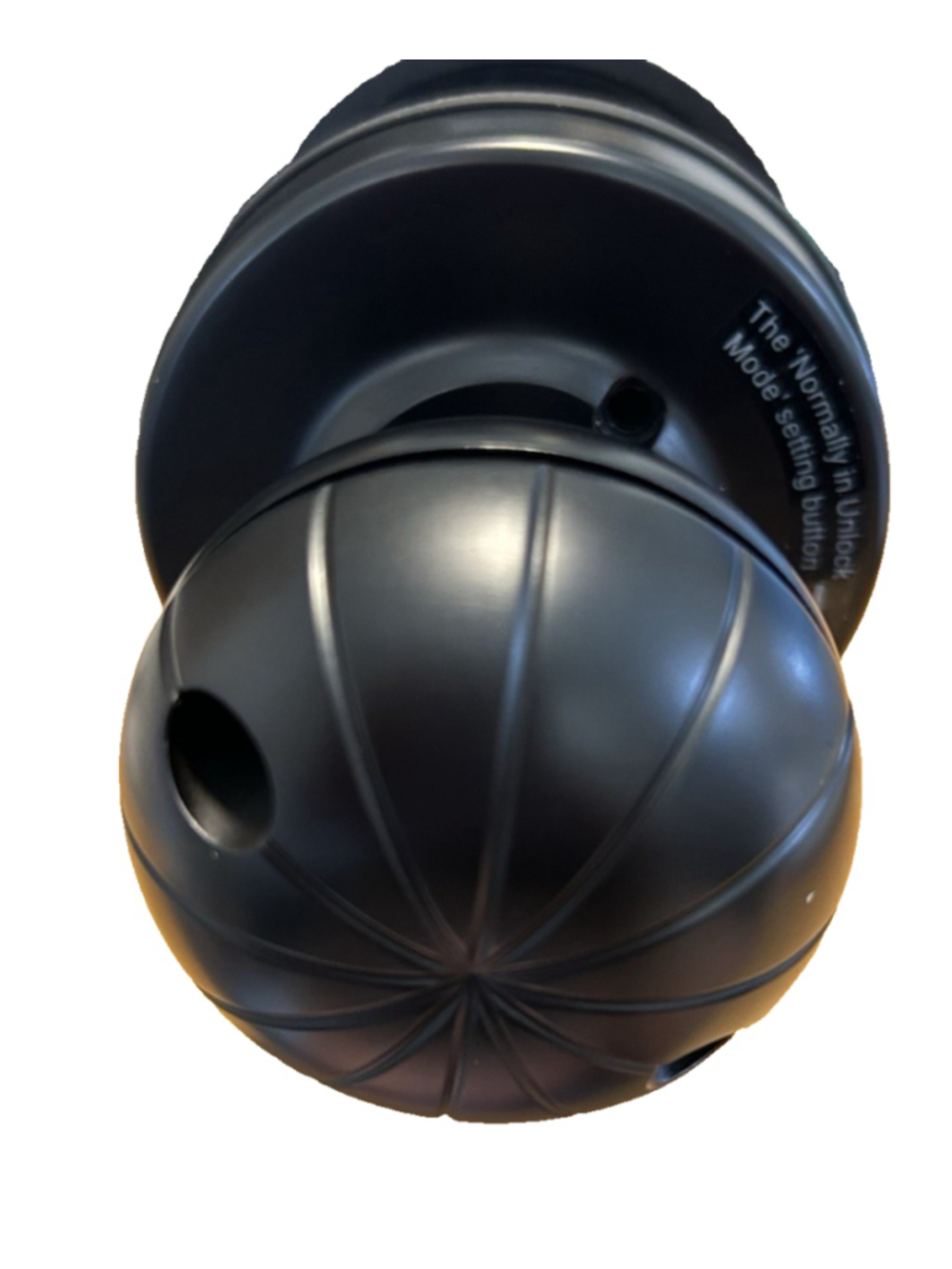 SOOWAY Intelligent Knob Lock Three Unlocking Methods Black